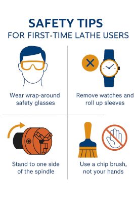 Safety Tips for First-Time Lathe Users
