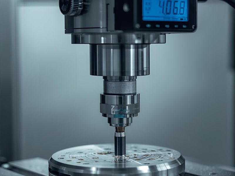 Digital depth probe for accurate Z-axis measurements
