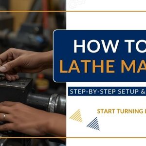 Step-by-Step Use of Lathe Machine