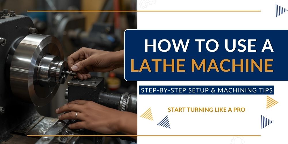 Step-by-Step Use of Lathe Machine