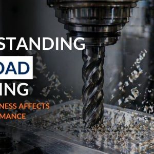 End mill cutting metal showing chip load and chip formation