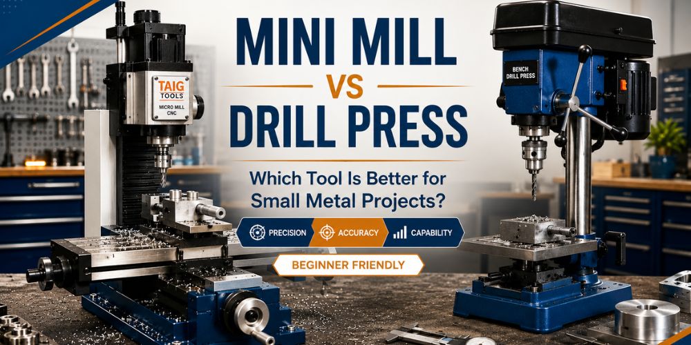 Choosing between a mini mill and a drill press