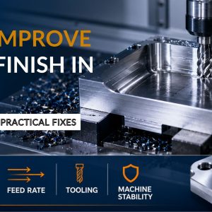 Improving surface finish in milling